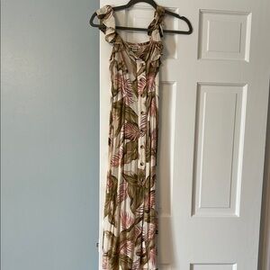 Billabong Women's Maxi Dress - Elegant Black